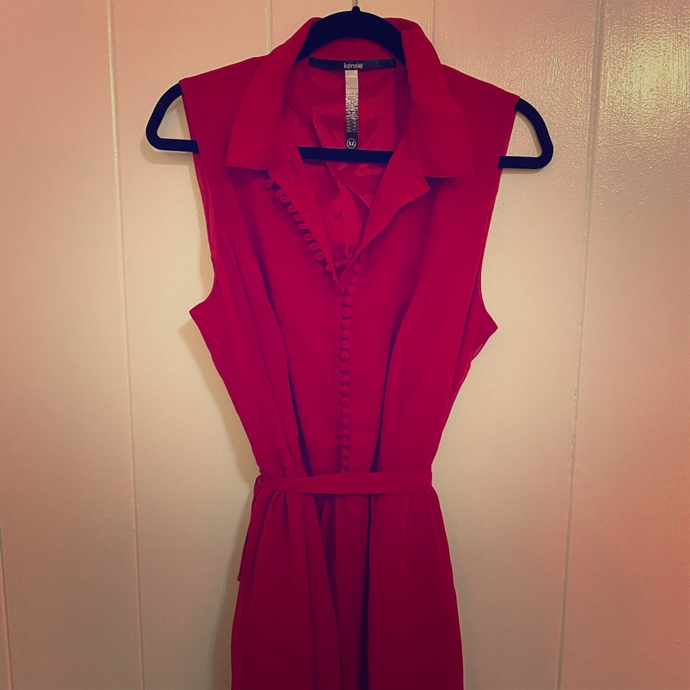 Kensie red dress